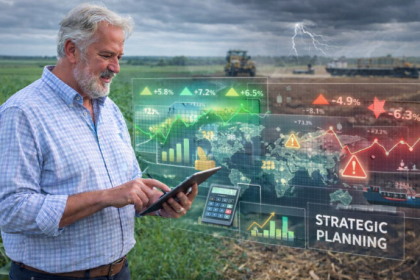 Aldo Vendramin destaca a importância do planejamento estratégico no agronegócio em cenários de volatilidade.